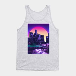 Retro City 80s neon Tank Top